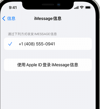 芙蓉apple维修iPhone上无法正常发送iMessage信息 